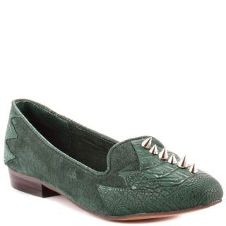 Shellys Of Londons Green Spike   Green for 109.99