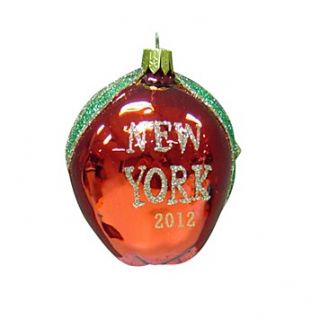 Kurt Adler New York 2012 Glass Apple Ornament