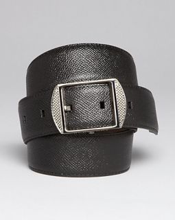 Burberry Pebbled Leather Belt