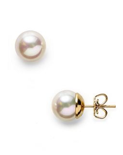 Majorica Cultured Pearl Stud Earrings, 10mm