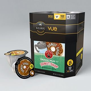 Coffee People Donut Shop Travel Mug Vue Cups, 12 Pack