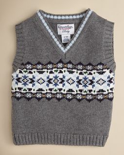 Hartstrings Infant Boys Snowflake Sweater Vest   Sizes 12 24 Months