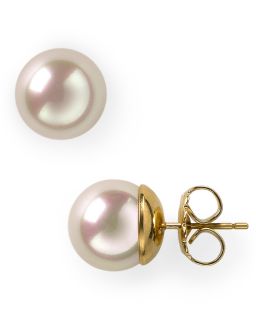 Majorica Cultured Pearl Stud Earrings, 12mm
