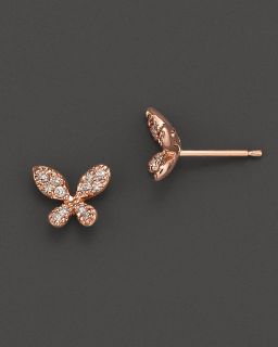 Earrings set in 14K Rose Gold Earrings, 0.15 ct. t.w.