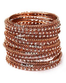 Aqua Copper Bracelets, Set of 16