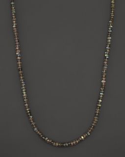 Labradorite Faceted Rondelles Necklace, 17