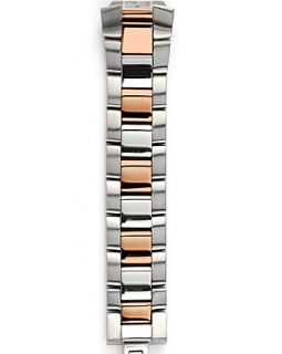 Stein® Stainless Steel/Rose Goldplated Watch Bracelet, 18 mm or 20 mm