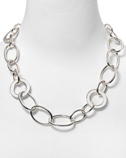 Lauren Ralph Lauren Oval and Circle Link Necklace, 20