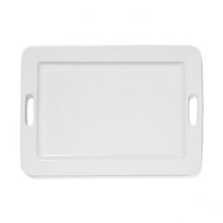 Hudson Park Rectangular Platter with Handles, 19