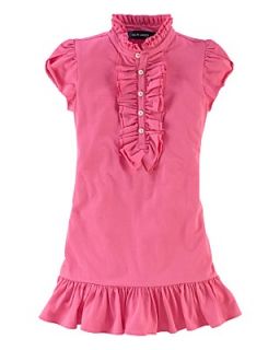 Ralph Lauren Childrenswear Girls Ruffle Dress   Sizes 2T 6X