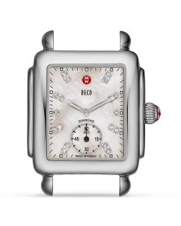 Michele Deco Dial Diamond Watch Head, 29mm