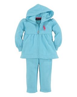 Ralph Lauren Childrenswear Infant Girls Fleece Hookup   Sizes 9 24