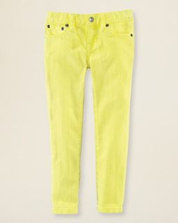Ralph Lauren Childrenswear Girls Neon Bowery Skinny Jeans   Sizes 2T