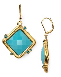 shape drop earrings price $ 32 00 color gold turquoise quantity 1 2 3