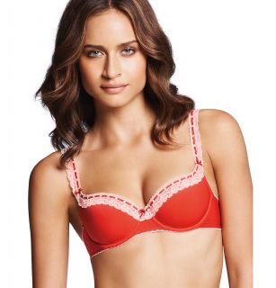 bra orig $ 45 00 sale $ 33 75 pricing policy color lipstick red