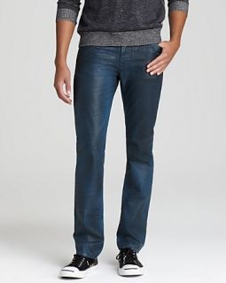 For All Mankind   Coated Slimmy Slim Fit in Marine Blue