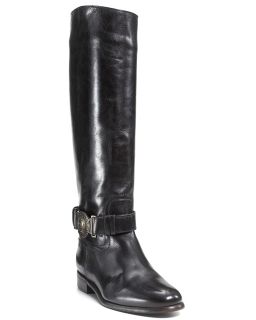 Burberry Riding Boots with Logo Medallion