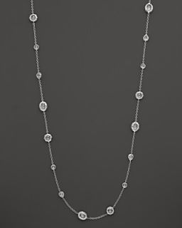 Ippolita Sterling Silver Wonderland Long Necklace in Clear Quartz, 50