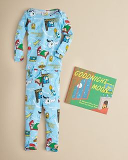 Toddler Boys Good Night Moon Pajama and Book Set   Sizes 2T 4T