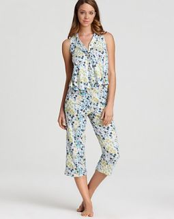 40 Winks Ditsy Floral Sleeveless Capri Pajama Set