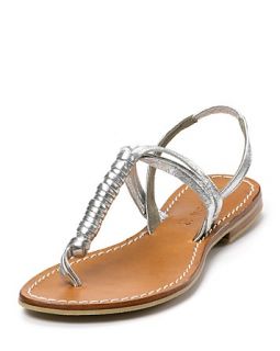 Cocobelle Bella Leather Wrapped Thong Sandals