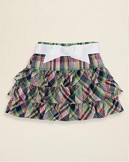 Ralph Lauren Childrenswear Girls Madras Skirt   Sizes 7 16