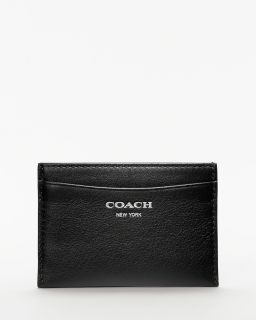 coach legacy leather card case price $ 38 00 color black w silver