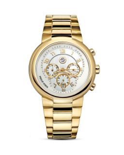 Philip Stein Large Active Gold Plated Chronograph Watch, 42mm