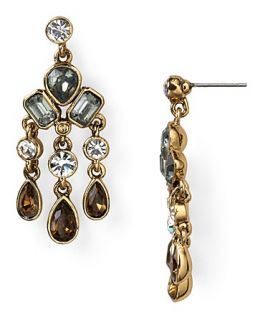 carolee medium chandelier earrings price $ 45 00 color gold quantity 1