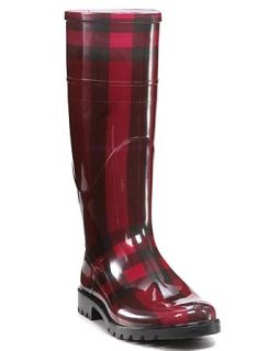 Burberry Large Check Rain Boots