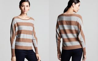 BCBGMAXAZRIA Sweater   Camille Striped Boat Neck_2