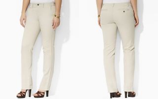 Lauren Ralph Lauren Plus Newbury Straight Leg Chino_2