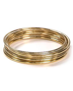 goldtone bangles set of 8 price $ 58 00 color gold quantity 1 2 3 4 5