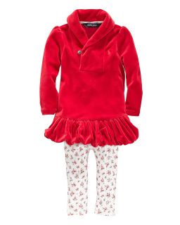 velour tunic floral leggings sizes 9 24 months orig $ 55 00 sale $ 38