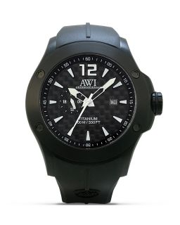AWI International Round Titanium 50 Watch, 50mm