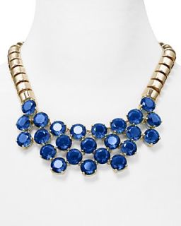 Aqua Jewel Collar Faceted Necklace