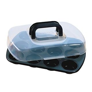Kaiser 12 Cup Muffin Pan with Bake & Take Cover
