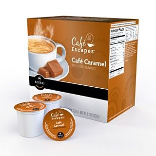 Keurig Café Escapes Café Caramel K Cups, 16 Pack