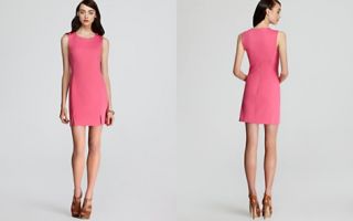 Juicy Couture Structured Dress   with Logo Button _2