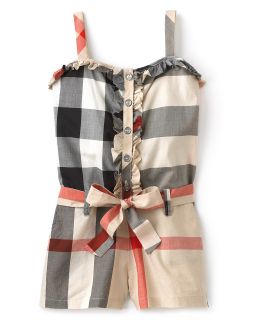 Burberry Girls Rosie Romper   Sizes 2 6