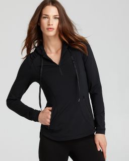 spanx active silhouette hoodie price $ 128 00 color black size select