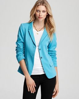 tahari elsa jacket price $ 138 00 color turquoise stone size select