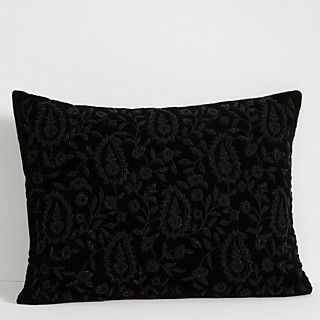 Lauren Ralph Lauren New Bohemian Beaded Paisley Decorative Pillow, 15