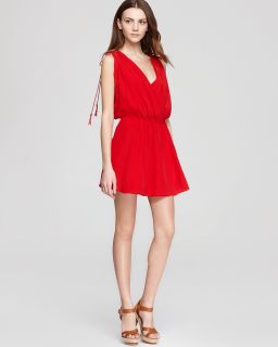reese dress faux wrap price $ 208 00 color ruby size select size m p s