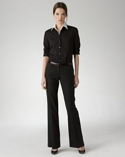 shirt aniston luxe button front shirt and max c tailor pants $ 215 00