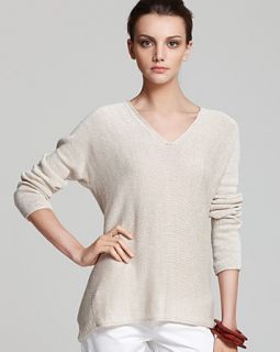 vince sweater double v price $ 225 00 color parchment size select size