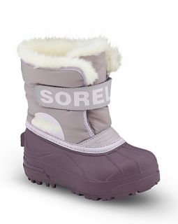 Sorel Girls Snow Commander Boots   Sizes 4 7 Infant