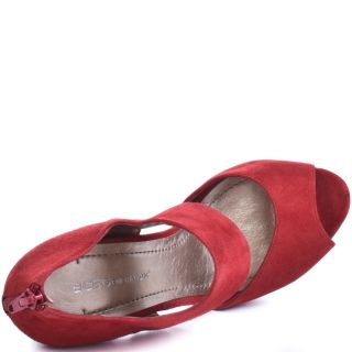 Helara   Rosso Suede, BCBG, $89.99