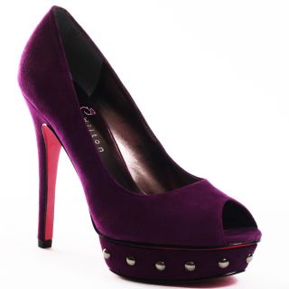 Heel   Purple Suede, Paris Hilton, $98.99