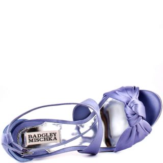 Badgley Mischkas Purple Wallis II   Blue Satin for 214.99